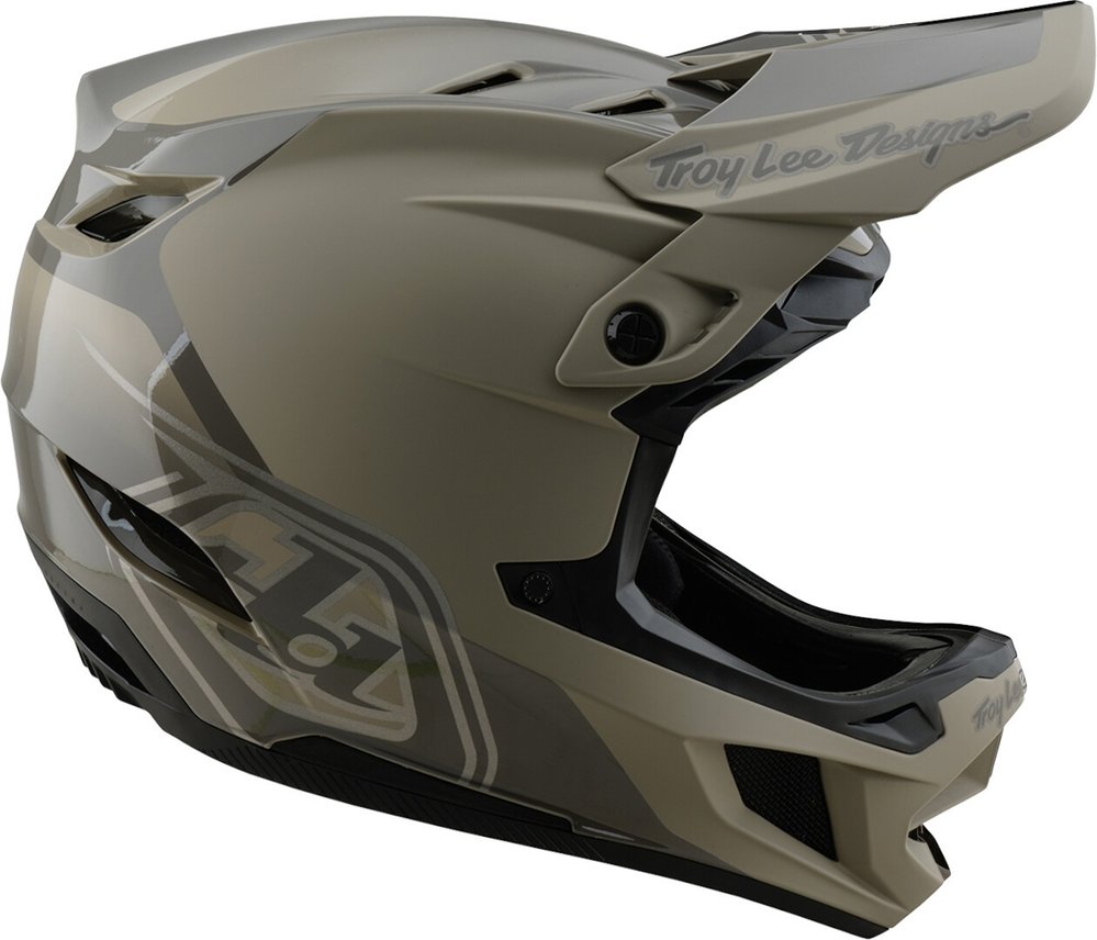 Troy Lee Designs D4 Mips Shadow Polyacrylite Downhill Helm