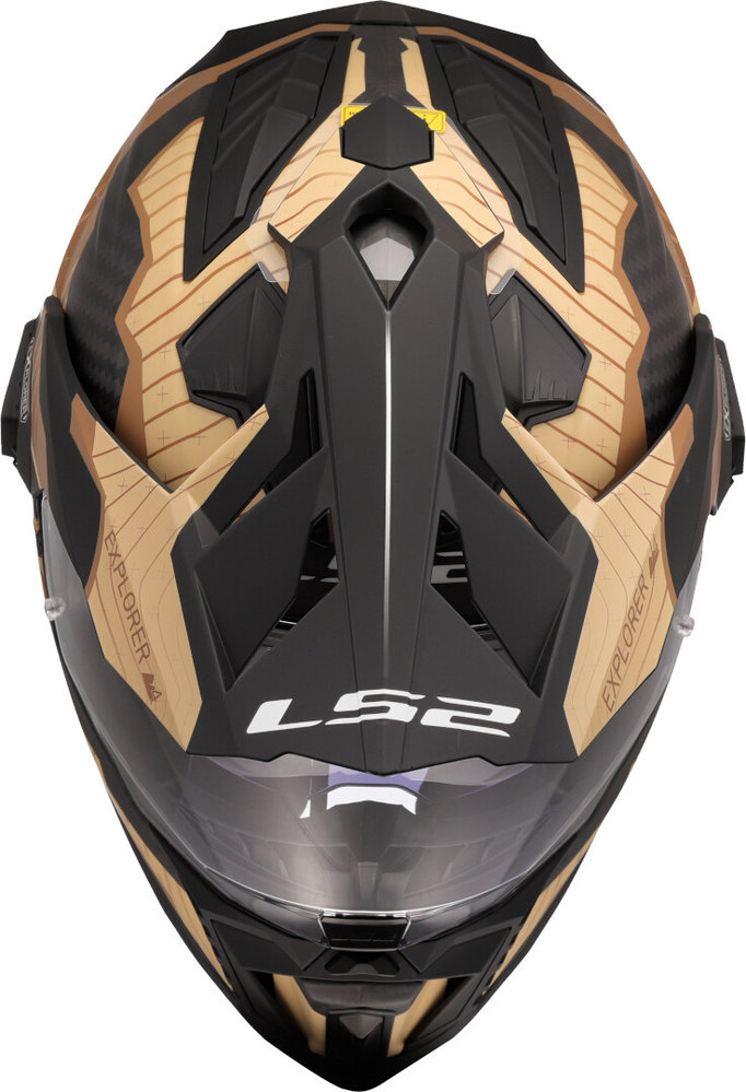 LS2 MX701 Explorer Carbon Trick Motocross Helmet