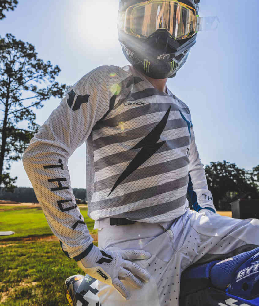 Thor Launchmode Vented Raid Motocross Jersey