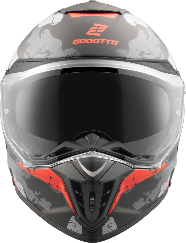 Bogotto FG-601 Sniper Fiberglass Enduro Helmet
