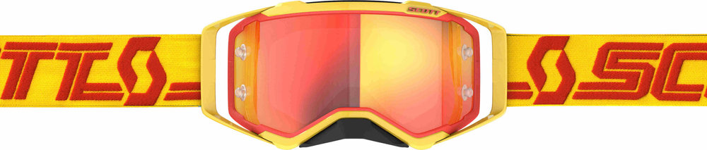 Scott Prospect yellow/red Motocross Goggles