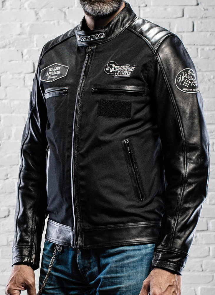 HolyFreedom Zero TL motorcycle leather/textile jacket