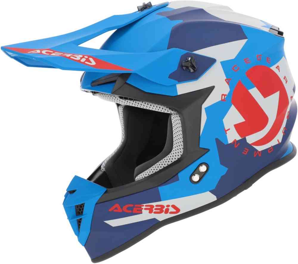 Acerbis Linear Graphic Motocross Helmet