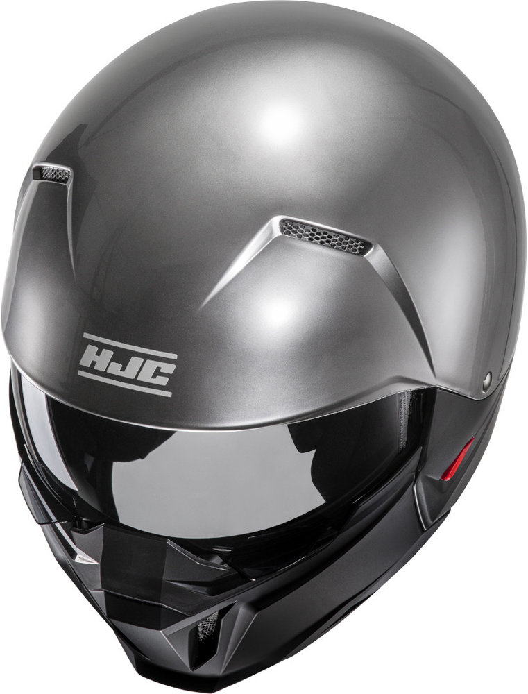 HJC i20 Hyper Silver Jet Helmet