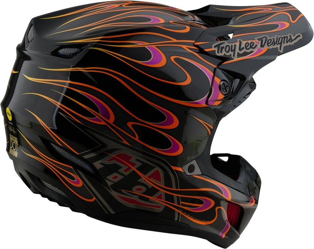 Troy Lee Designs SE5 Composite MIPS Torched Motoross Helmet