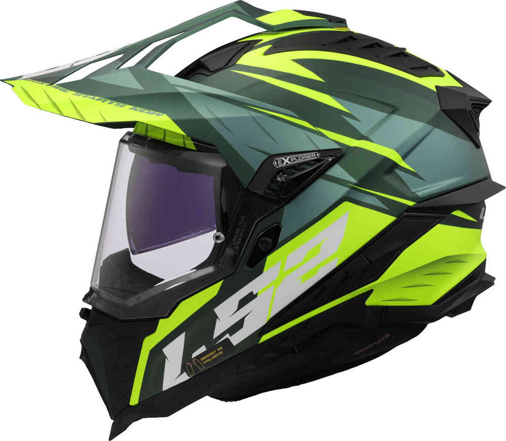 LS2 MX701 Explorer Spire Motocross Helmet