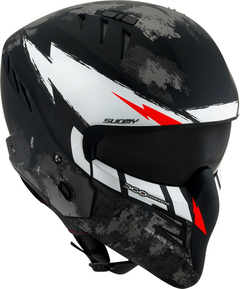Suomy Armor Hi Volt Jet Helmet
