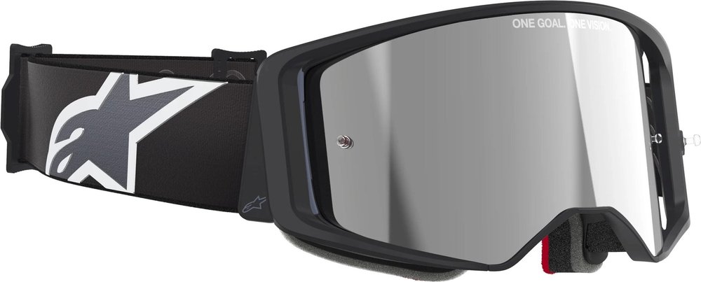 Alpinestars Supertech Corp Absolute Vision Stripe Mirror Motocross Goggles