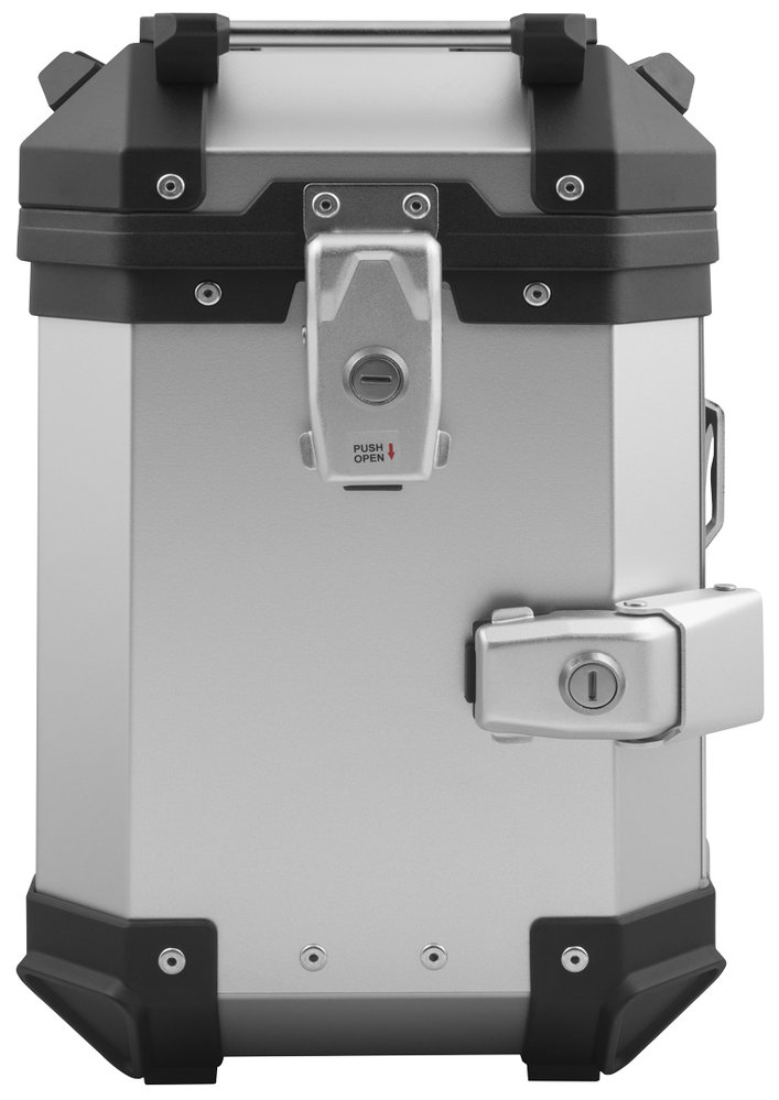 FC-Moto Terreno EVO Silver 36 L Alu Side Case Set + Lock Cylinder Set