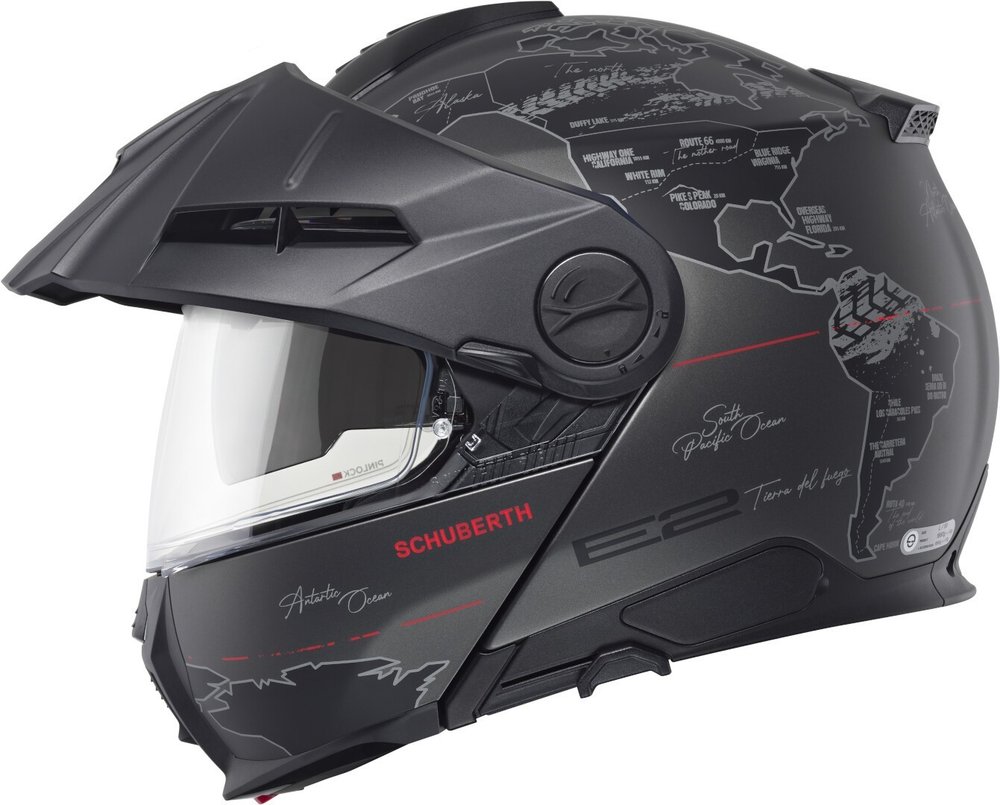 Schuberth E2 Atlas Adventure Flip-Up Helmet