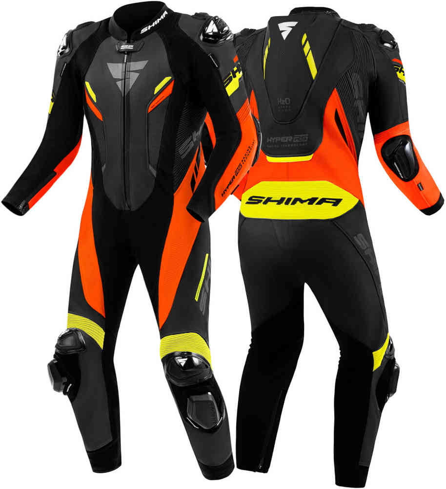 SHIMA Hyper RS perforated One Piece Motorcycle Leather Suit
