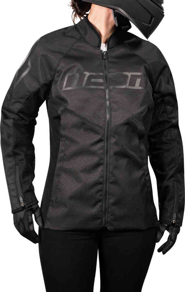 Icon Hooligan Motorcycle Textile Jacket Ladies