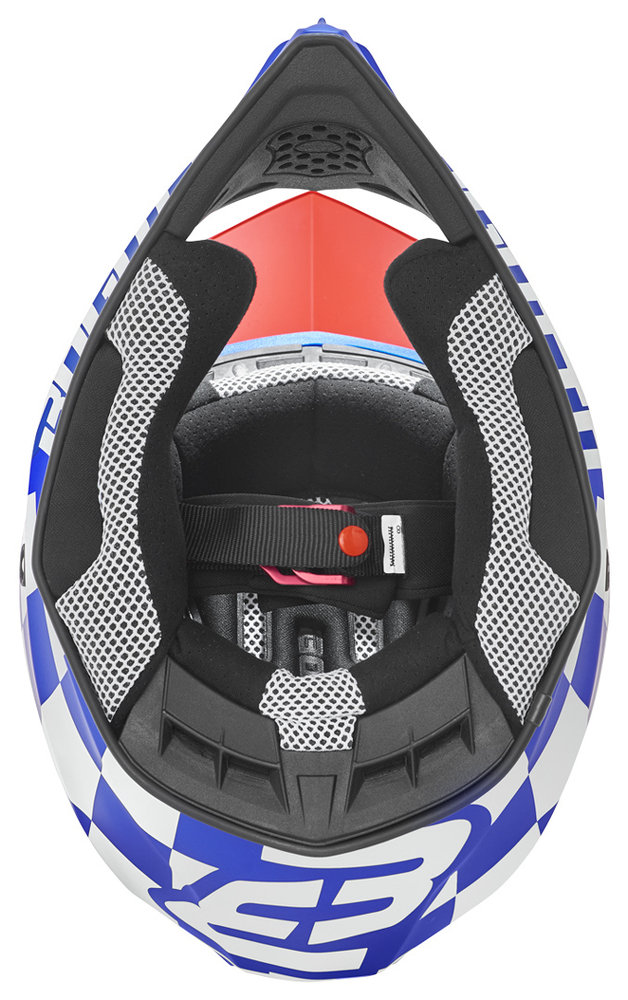 Bogotto V328 Xadrez Carbon Motocross Helmet