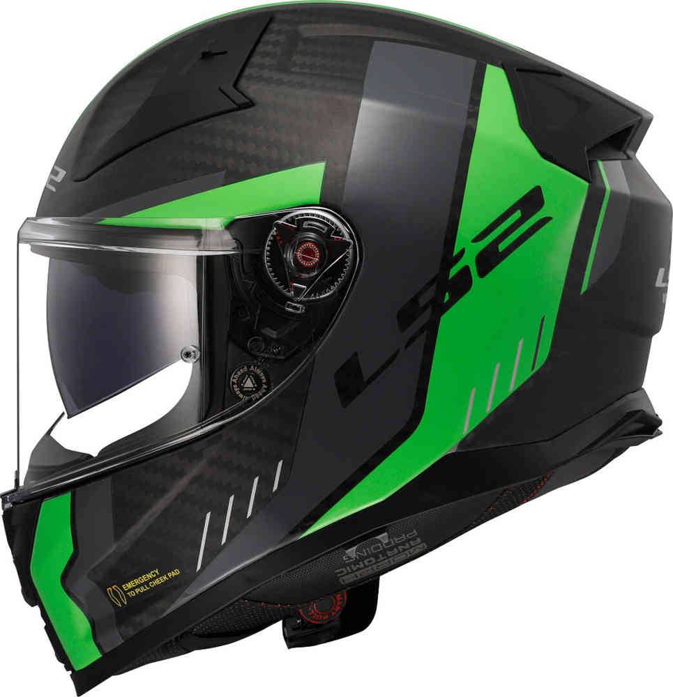 LS2 FF811 Vector II Carbon Grid Helmet