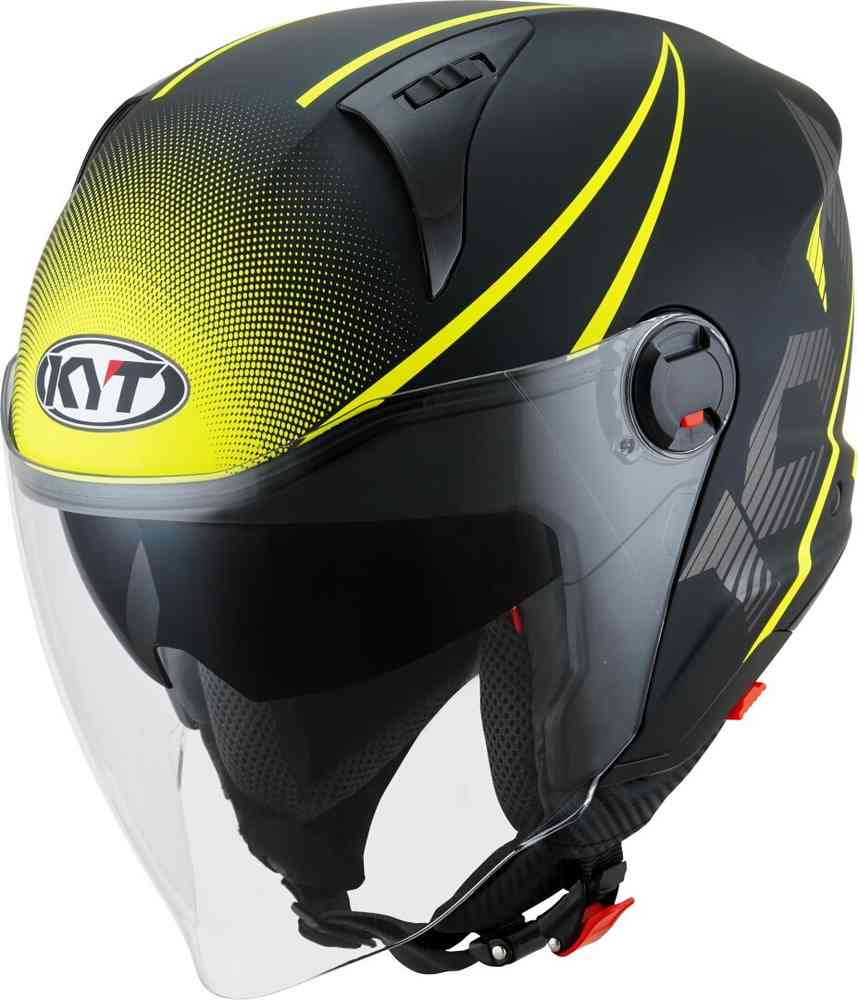 KYT D-City Colorful Jet Helmet