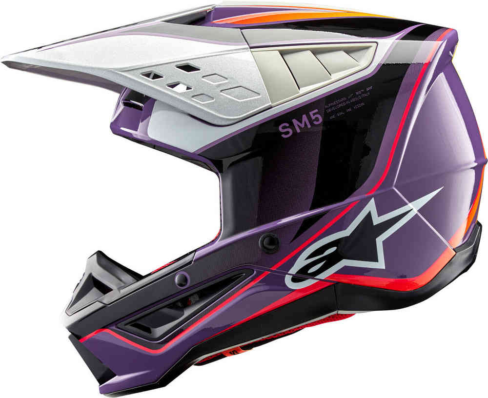 Alpinestars S-M5 Sail 2024 Motocross Helmet