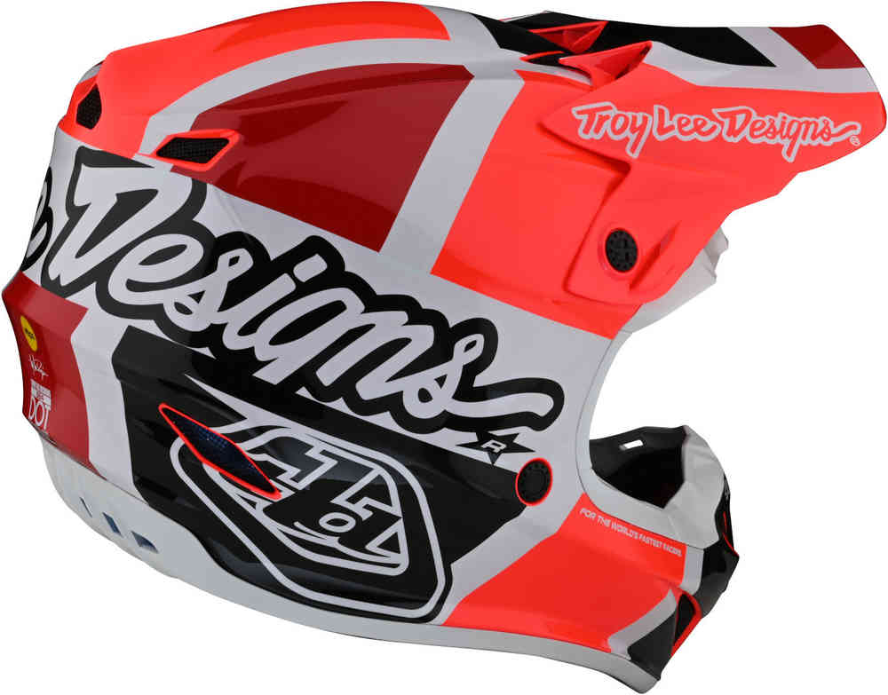 Troy Lee Designs SE4 Polyacrylite MIPS Quattro Motocross Helmet