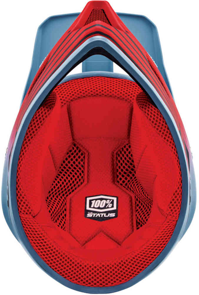 100% Status Stripes Downhill Helmet