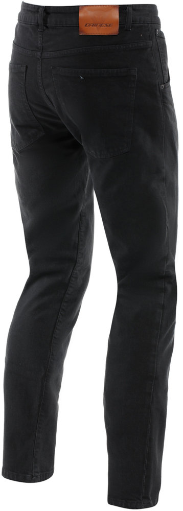 Dainese 5 Pocket Slim Black Motorcycle Jeans