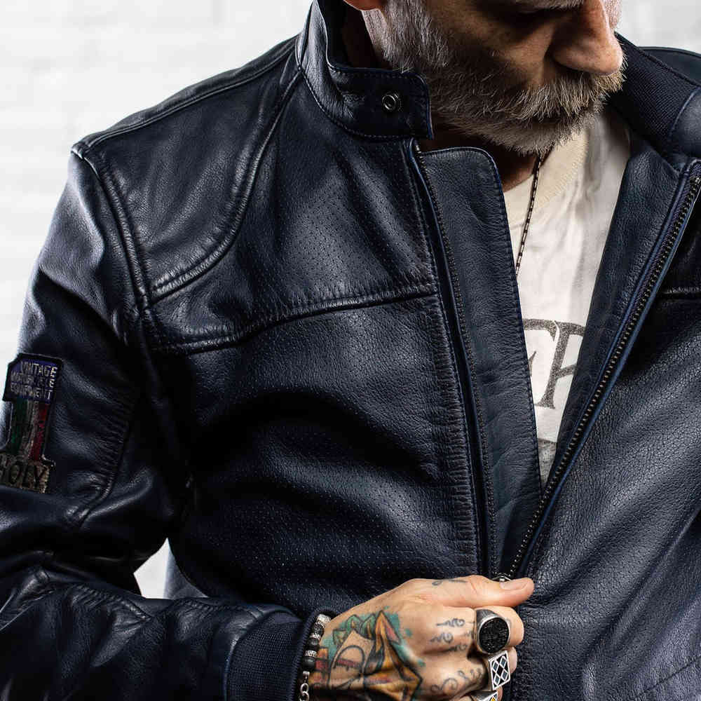 HolyFreedom Due Motorcycle Leather Jacket