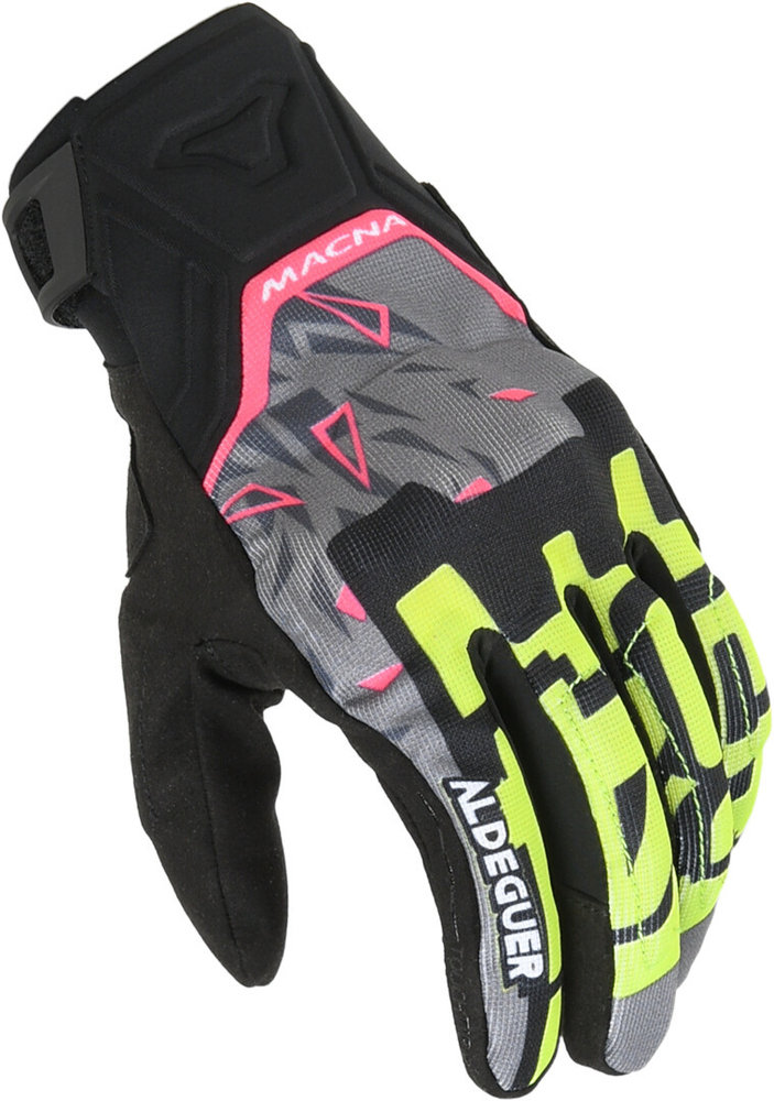 Macna Recon 2.0 Neon Motorcycle Gloves