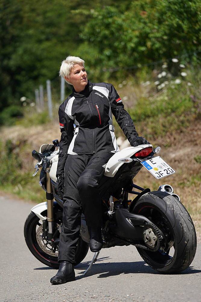 Modeka Violetta waterproof Ladies Motorcycle Textile Pants