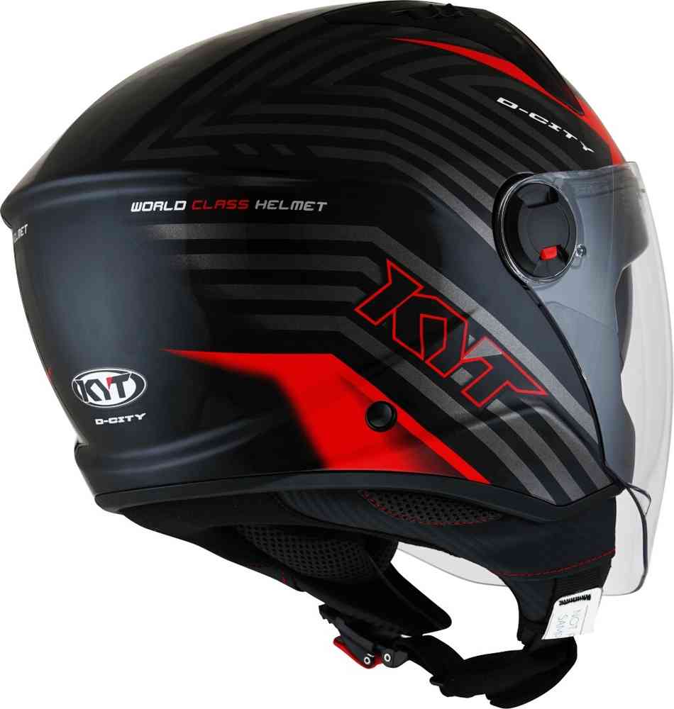 KYT D-City Lucent Jet Helmet