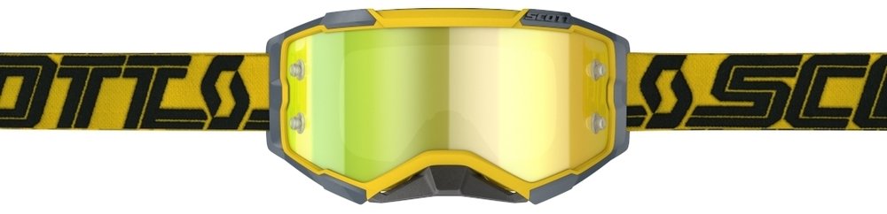 Scott Fury Chrome Motocross Goggles