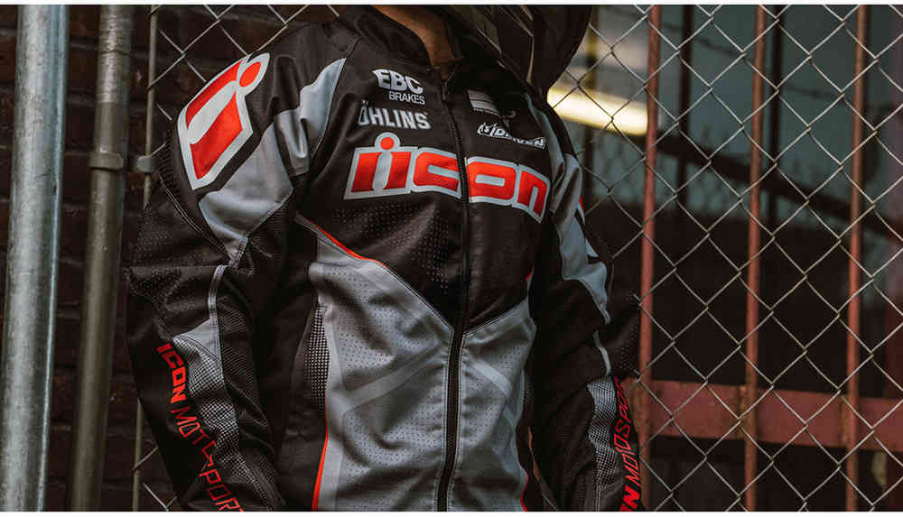 Icon Hooligan Ultrabolt Motorcycle Textile Jacket