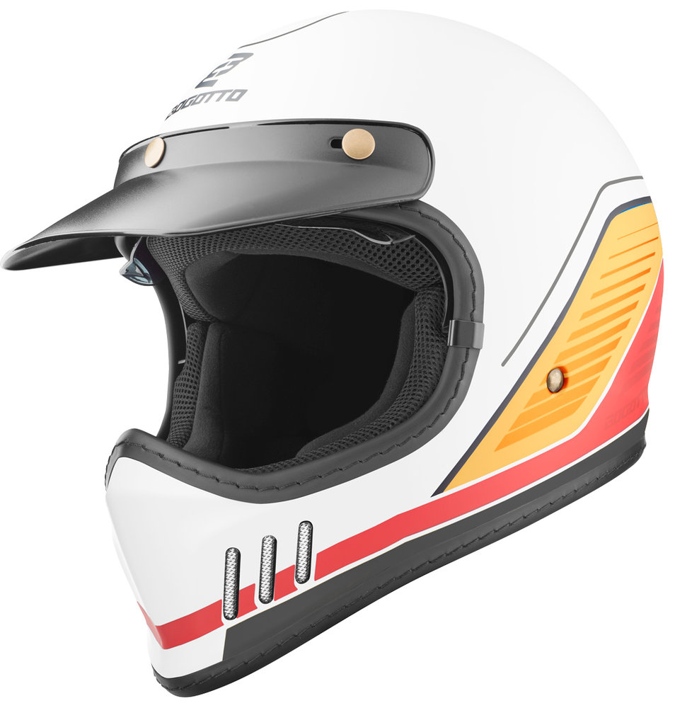 Bogotto FF980 EX-R Caferacer Cross Helmet