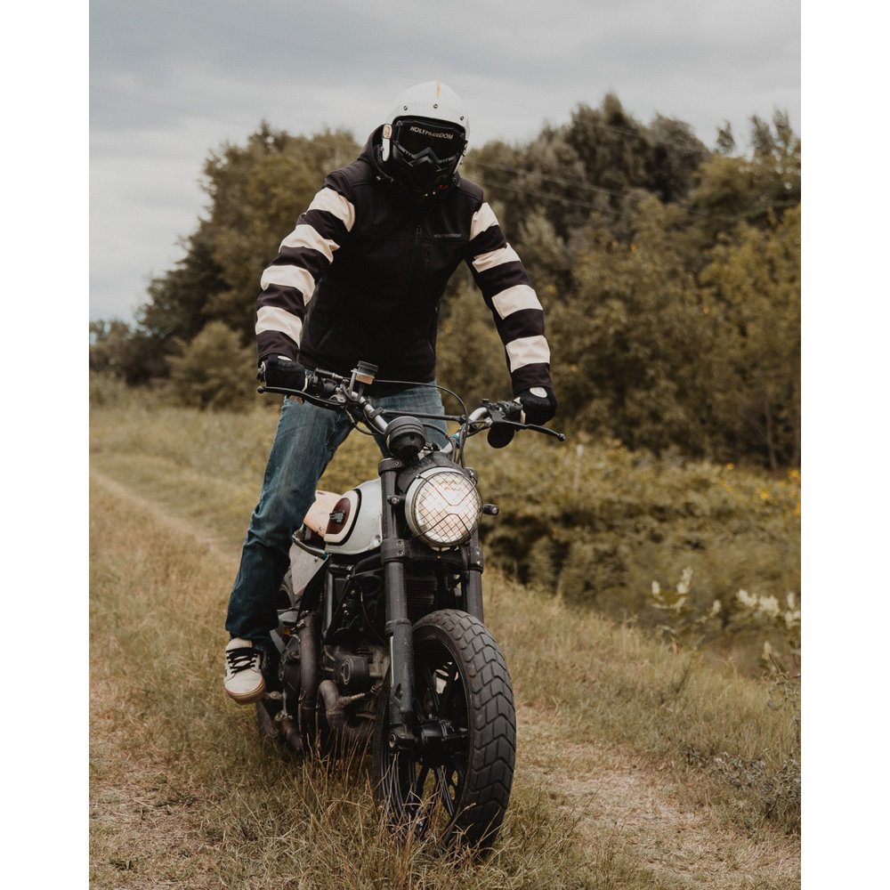 HolyFreedom Prison Softshell Motorcycle Textile Jacket