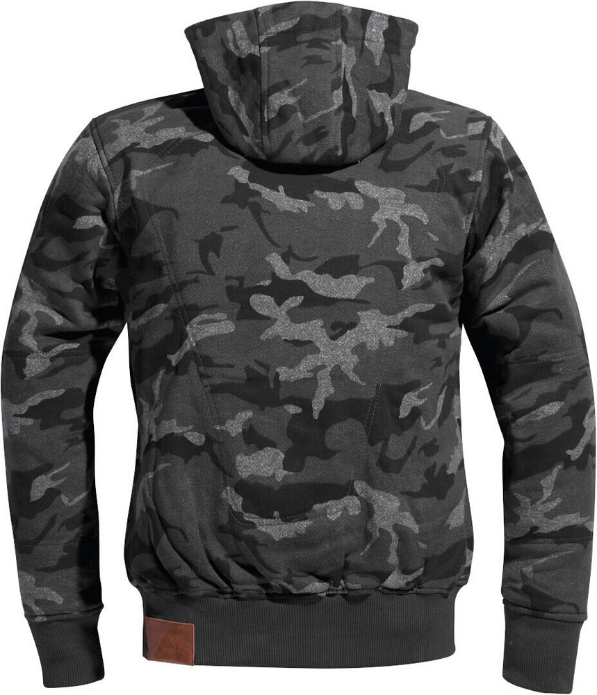 DIFI Downtown Camo Ladies Motorcycle Zip Hoodie