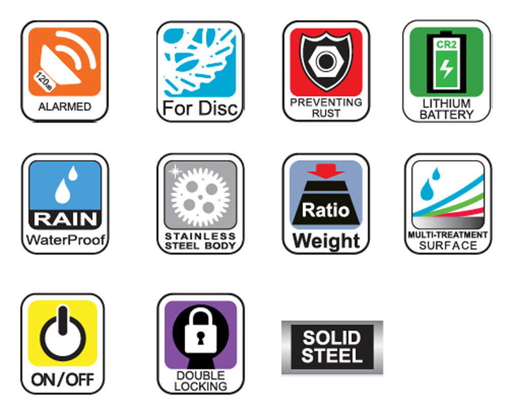 Kovix 10 Brake Disc Lock