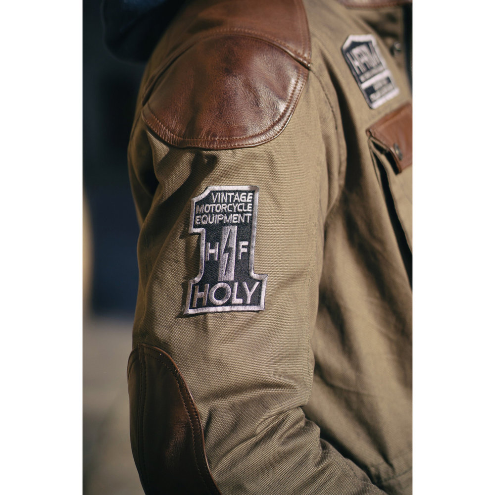 HolyFreedom Quattro Waxed Evo Motorcycle Textile Jacket