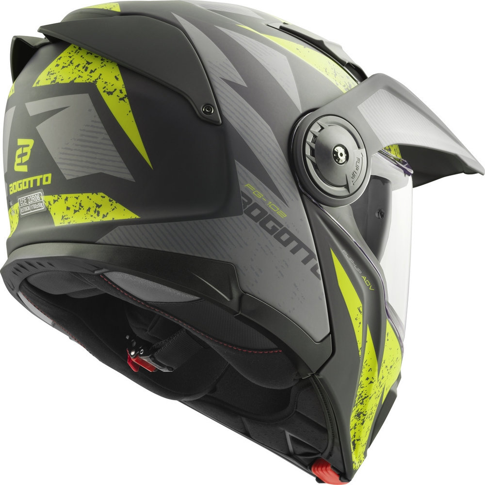 Bogotto FG-102 Safari Fiberglass Enduro Helmet