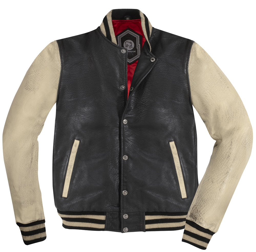 HolyFreedom Varsity College Leather Jacket