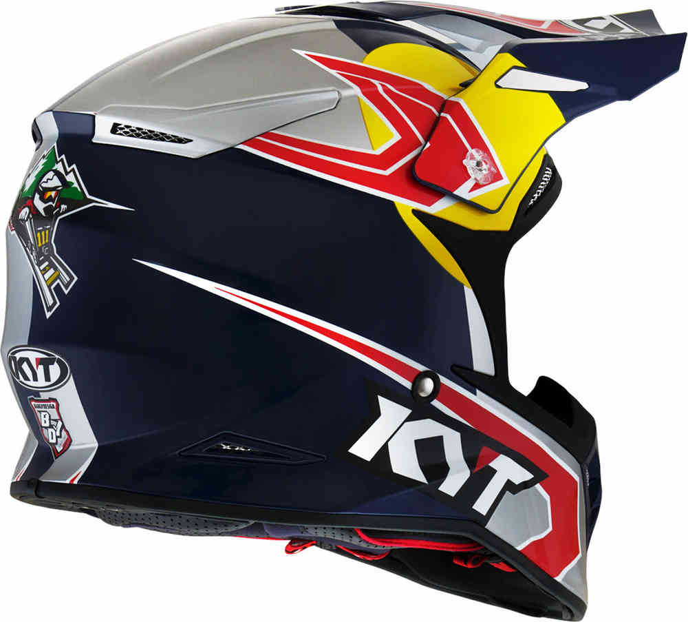 KYT Skyhawk Taddy Replica Motocross Helmet