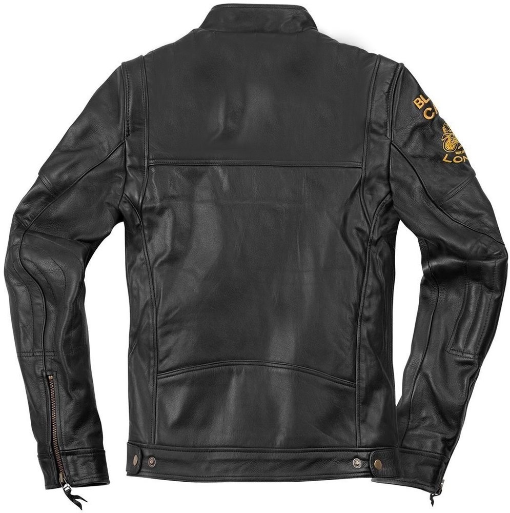 Black-Cafe London Sari Motorcycle Leather Jacket