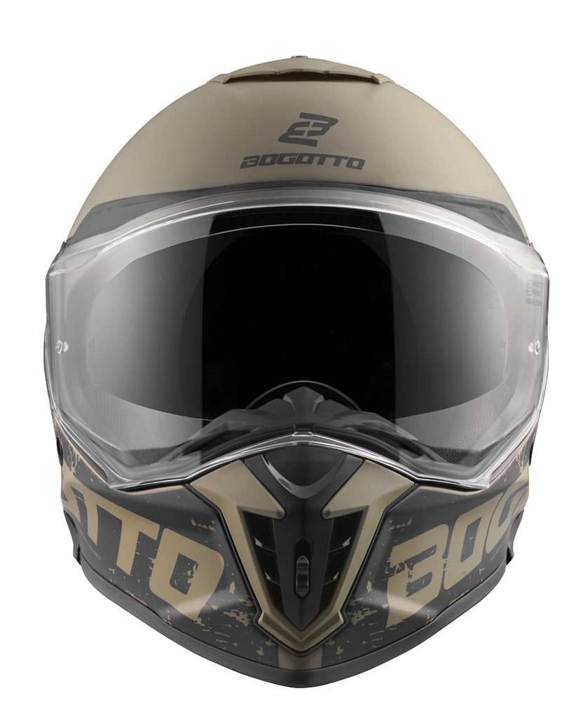 Bogotto FG-601 Duo Fiberglass Enduro Helmet