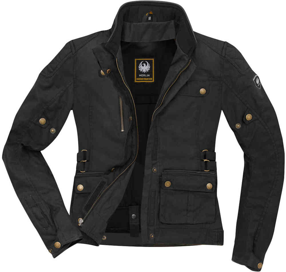 Merlin Harriet Ladies Motorcycle Wax Jacket
