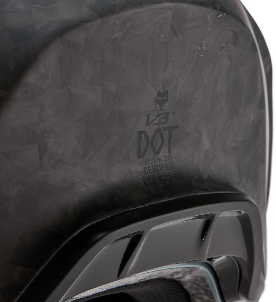 FOX V3 RS Carbon Solid MIPS Motocross Helmet