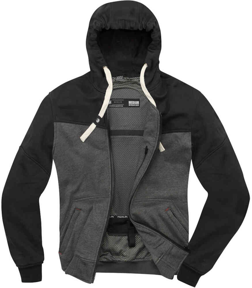 Merlin Hurley Motorcycle Zip Hoodie Jacket
