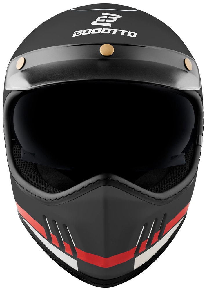 Bogotto FF980 EX-R Caferacer Cross Helmet