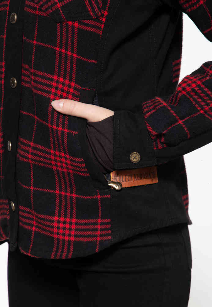 Queen Kerosin Wild Ones Roses Adventure Ladies Shirt