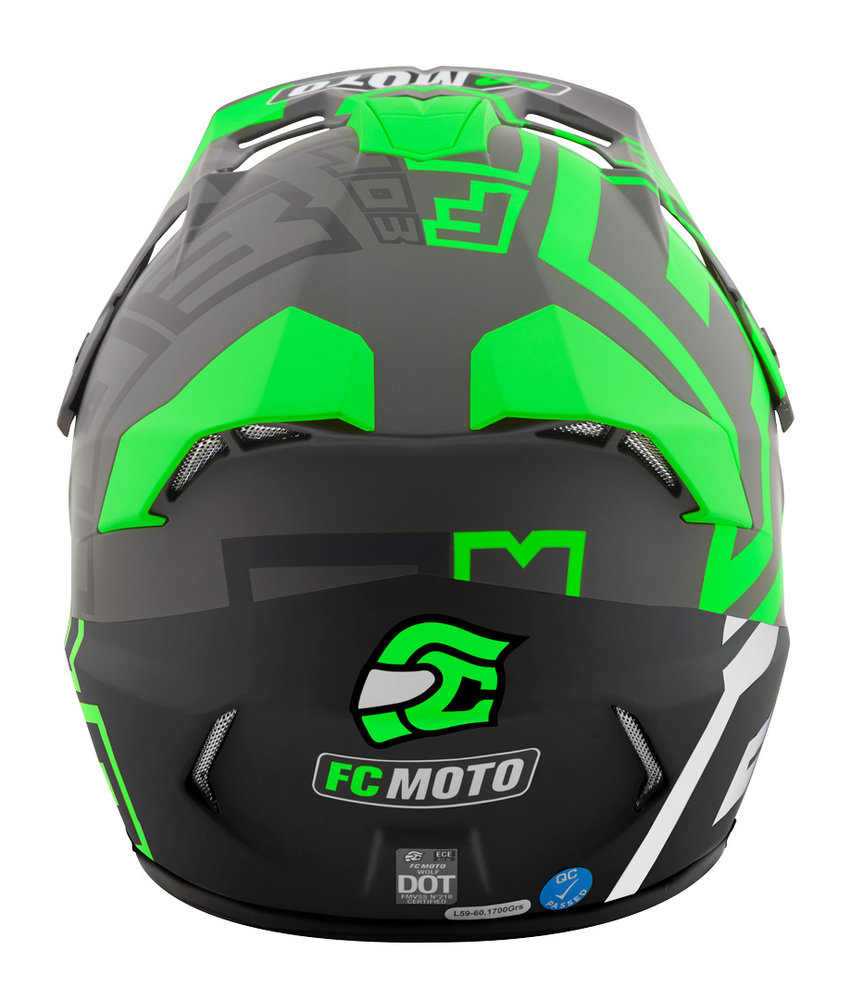 FC-Moto Merkur Flex Motocross Helmet