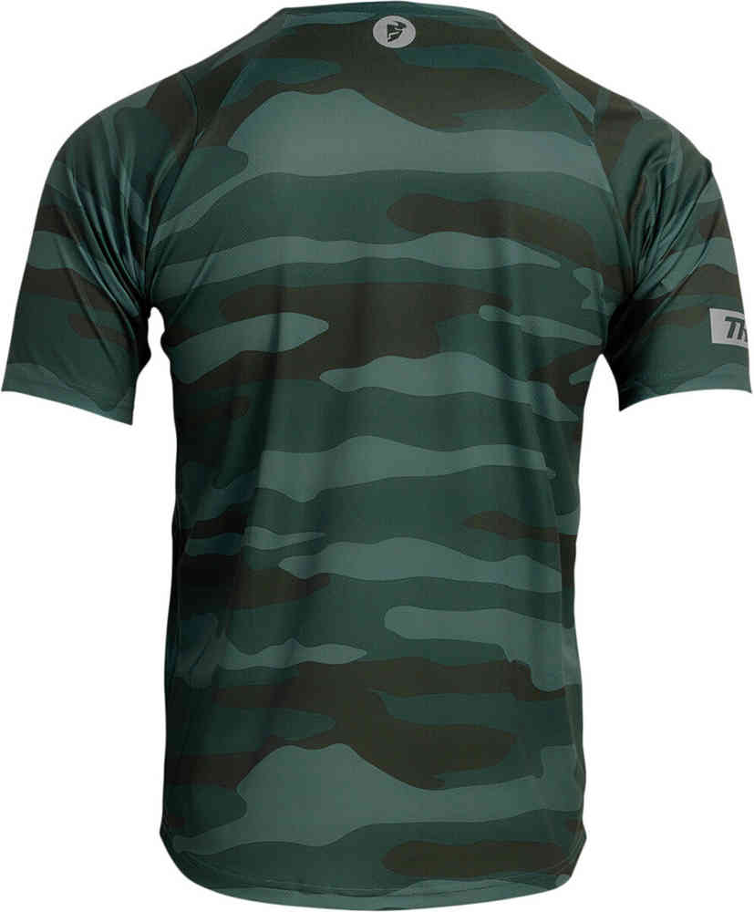 Thor Assist Camo Shortsleeve Bicycle Jersey