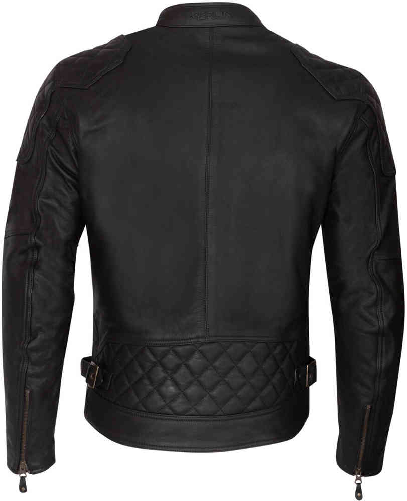 Merlin Chester D3O Cafe Motorcycle Leather Jacket