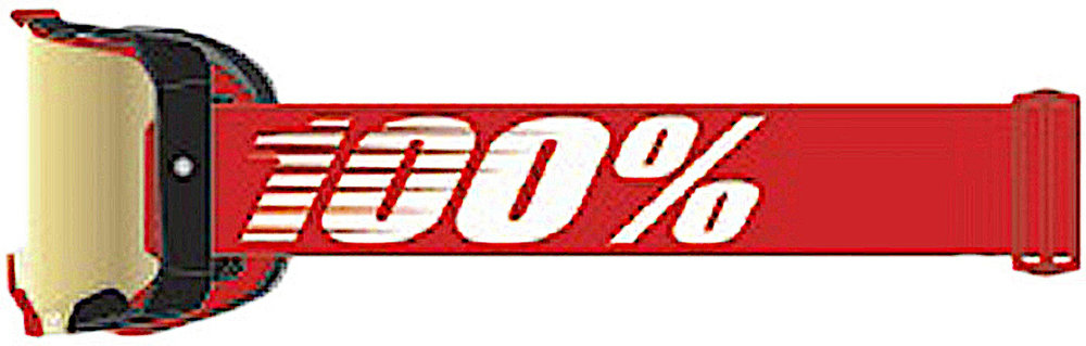 100% Armega Essential Chrome Motocross Goggles