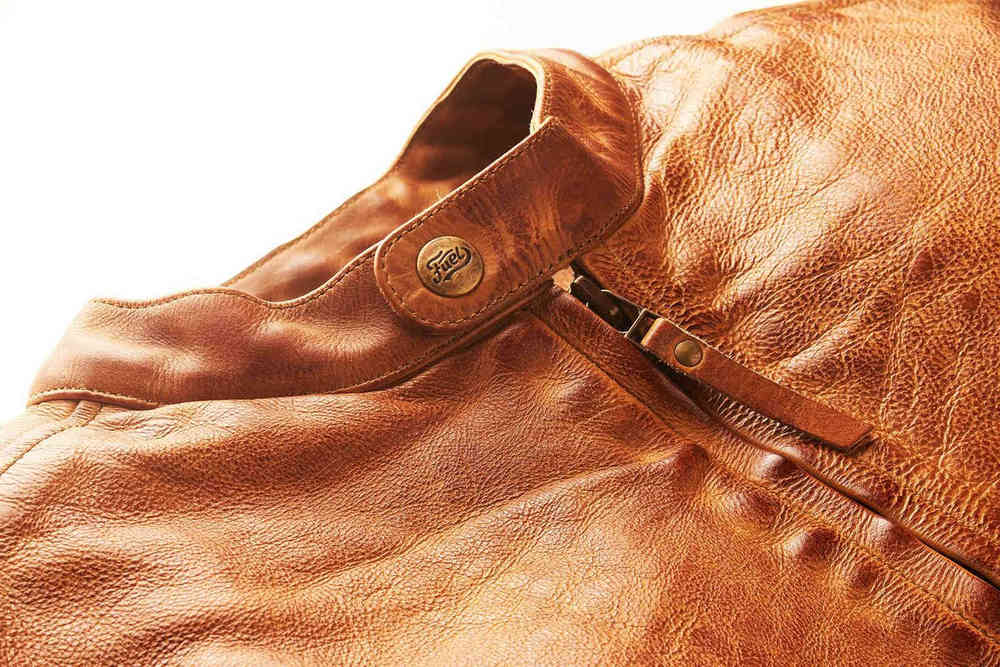 Fuel Bourbon Motorcycle Leather Jacket