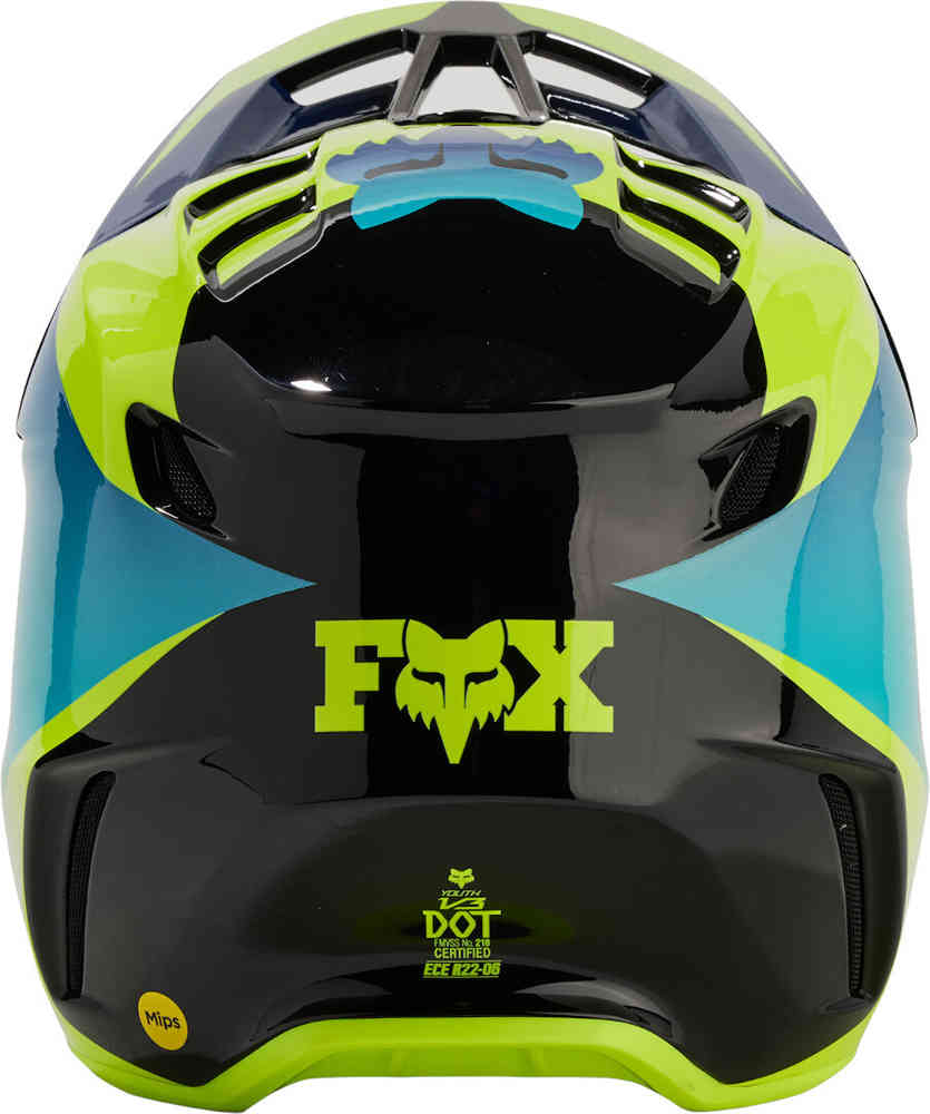 FOX V3 Streak Youth Motocross Helmet